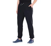 Ulla Popken Women's Jogging Bottoms, Akzent Casual Pants, Black, 45W x 32L