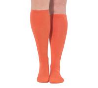 Ulla Popken Women's Kompressions-kniestrümpfe, Starke Stützklasse Compression Knee Socks, Pumpkin, One Size Plus
