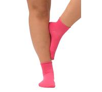 Ulla Popken Women's Large Sizes Plus Size Plus Size 2 Pack Stockings, Rolled Edge, Flowers 824049, Green, 39-42