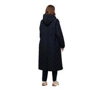 Ulla Popken Women's Light Padded Coat, navy, 50-52