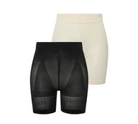 Ulla Popken Women's Panty 2er Pack Control Knickers, Multi-Coloured, 28-30 (Pack of 2)