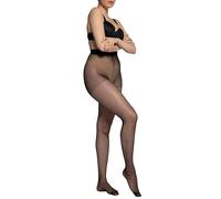 Ulla Popken Women's Plus Size 20 Denier Semi-Sheer Pantyhose Black 34/36 668120 10-60+