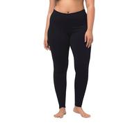 Ulla Popken Women's Leggings, Blue (Navy Blue 48554871), 40W / 32L