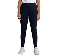Ulla Popken Women's Plus Size Bengaline Slim Leg Pants Deep Dark Blue 22 725371 77-48
