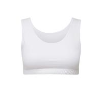 Ulla Popken Women's Bustier T-Shirt Bra, Snow White, 46-48
