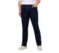 Ulla Popken Women's Jeans Regular Fit Stretch, K Trouser, Blue Denim, 18P