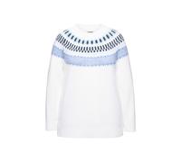 Ulla Popken Women's Plus Size Norwegian Sweater Round Neck Long Sleeve