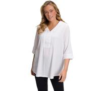 Ulla Popken Women's Tunic Blouse, Snow White, 46