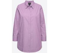 Ulla Popken Women's Plus Size Shirt Blouse Striped Shirt Collar Long Sleeve...