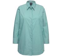 Ulla Popken Women's Plus Size Shirt Blouse Striped Shirt Collar Long Sleeve...