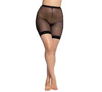 Ulla Popken Women's Plus Size Short Tights Black 34/36 637815 10-60+