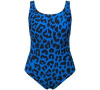 Ulla Popken women's plus size swimsuit leopard print without soft cups...