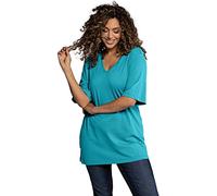 Ulla Popken Women's Sizes, V-Neck T-Shirt. - - 24