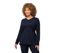 Ulla Popken Women's Ski Functional Shirt, Loop T, Navy, 28-30