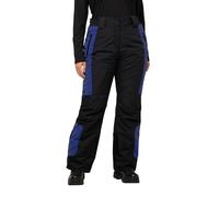 Ulla Popken Women's ski trousers, reflective, waterproof trousers, black, 30/Plus