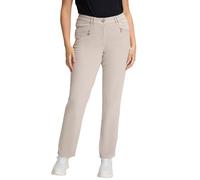 Ulla Popken Women's Sommerhose Mony Pants, Kitt,