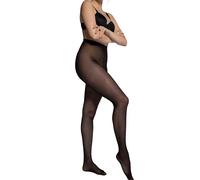 Ulla Popken Women's Strumpfhose, 40den Pantyhose, Schwarz, 34-36