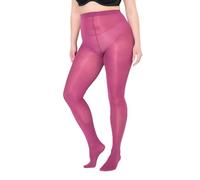 Ulla Popken Women's Tights, Dark Lilac, 48-50