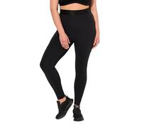 Ulla Popken Womenswear Plus Size Curvy LightFit Quick Drying Leggings Black 58+ 832477100-58+