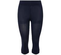 Ulla Popken Womenswear Plus Size Curvy Opaque Capri Tights 80 Denier night blue 46+ 815580139-46+