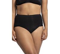 Ulla Popken Womenswear Plus Size Curvy Oversize Comfort Fit Cotton Panties Black 54+ 497459 10-54+