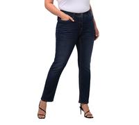 Ulla Popken Womenswear Plus Size Curvy Oversize Great Lengths Soft Sammy Fit Slim Leg Stretch Jeans Blue Denim 28 724597 92-54