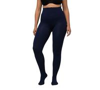 Ulla Popken Women's Thermal Tights, Midnight Blue, 26-28