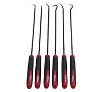 ULLMAN CHP6-LP Long 9-3/4" 6 Piece Hook and Pick Set with Nylon Pouch, CHP6LP