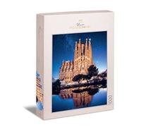 Ulmer Puzzleschmiede - Barcelona Puzzle 'Basilica Sagrada Familia' - 1000 Piece Jigsaw Puzzle - Made in Germany