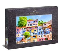 Ulmer Puzzleschmiede - Puzzle "Hundertwasser": 1000 pieces jigsaw puzzle - The colorful house of the artist in Vienna, Austria
