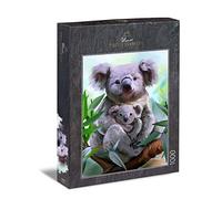 Ulmer Puzzleschmiede - Puzzle 'Koala': 1000 Piece Modern Jigsaw Puzzle - Koala Mother & Baby, 68 x 48 cm