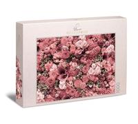 Ulmer Puzzleschmiede - Puzzle "Red Roses": 1000 pieces jigsaw puzzle - Flowers and blossoms puzzle. For all who love red roses