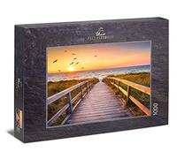 Ulmer Puzzleschmiede - Puzzle "Sylt": 1000 pieces jigsaw puzzle - Sunset at the beach of Sylt