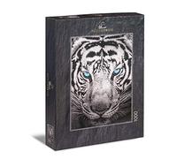 Ulmer Puzzleschmiede - Puzzle "Tiger" - 1000 pieces jigsaw puzzle - majestic tiger in close-up