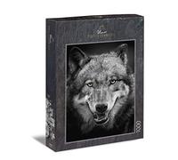 Ulmer Puzzleschmiede - Puzzle "Wolf": 1000 pieces jigsaw puzzle - grey wolf as animal portrait