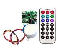 ULN2003 Driver Board with Remote, Infrared Remote Control Stepper Motor Driver Module, 5-12V Controller for Arduino Projects(Set)