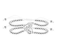 Uloveido Gay Lesbian Couple's Matching Puzzle Heart I Love You Bracelets Set - Stainless Steel Beads Beaded Heart Bracelets of 2 for Couples Men Women Y3795