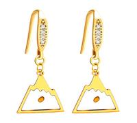 Uloveido Stainless Steel Christian Real Mustard Seed Earrings for Women, Faith As Small As A Mustard Seed Can Move Mountains Faith Jewelry Gift/Christian Charm Inspirational Gift Gifts for Her, M