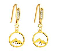 Uloveido Stainless Steel Christian Real Mustard Seed Earrings for Women, Faith As Small As A Mustard Seed Can Move Mountains Faith Jewelry Gift/Christian Charm Inspirational Gift Gifts for Her, M