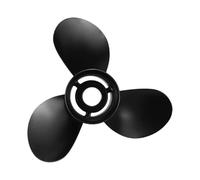 ULPTOBKUD Universal 13 1/4 X17 Marine Propeller For With 60-125HP 48-77344A45 Aluminum Alloy 3 piece 15 Spline Teeth
