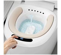 ULPYO Portable Bidet for Toilet, Electric, Double Water Flow Portable Bidet Anti-overflow, 3 Modes Toilet Seat Bidet for Pregnant Women Postpartum or Hemorrhoids