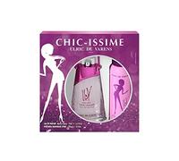 ULRIC DE VARENS - Chic-Issime Women's Perfume Set - 75 ml Eau de Parfum + 125 ml Deodorant Spray - White Floral - Made in France