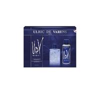 ULRIC DE VARENS - UDV Night Men's Perfume Set - 100 ml Eau de Toilette + 200 ml Deodorant Spray - Oriental Fruity Fougère - Made in France