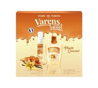 ULRIC DE VARENS - Varens Sweet Vanilla Caramel Perfume Set - Women's Eau De Parfum 50 ml + 20 ml Bag Spray - Gourmet, Caramel, Vanilla - Made in France