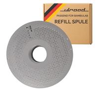 ULROAD Empty Spool for Bambu Lab for Bambulab AMS P1S P2S P1P X1C H2D H2C H2S Accessories Roll PET-G High-Flow Spool 3D Printer Printing Filament (Empty Spool)