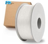 ULROAD PETG HF with RFID Chip for Bambu Lab with Empty Coil for Bambulab AMS P1S P2S P1P X1C H2D H2C H2S Accessories Roll PET-G High-Flow Spool 3D Printer Printing Filament (White (33100))