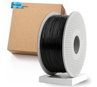 ULROAD PETG HF with RFID Chip for Bambu Lab with Empty Coil Suitable for Bambulab AMS P1S P2S P1P X1C H2D H2C H2S Accessories Roll PET-G High-Flow Spool 3D Printer Printing Filament (Black (33102))