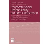 Ulshfer - Corporate Social Responsibility auf dem Finanzmarkt - New p - Q555z