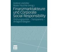 Ulshfer - Finanzmarktakteure und Corporate Social Responsibility Or - X555z