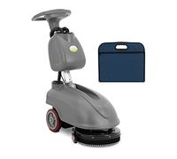 Ulsonix Floor Cleaning Machine/Cordless Scrubber Vacuum Cleaner 35 cm 1350 m²/h 200 rpm 1.5 h Operating Time 7 + 12.8 L Tank Manual Operation Height Adjustable Handle Scrubbing Machine Scrubbing